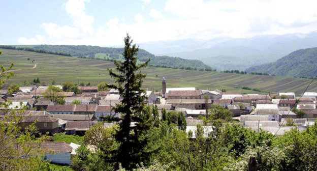 Село Гуни в Казбековском районе Дагестана. Фото: Зикрула Ильясов, http://www.odnoselchane.ru/