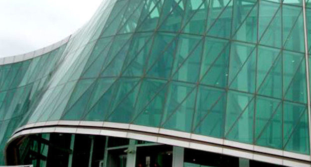 Здание МВД Грузии. Фото: Maksim Jaroshevsky (RFE/RL) 

