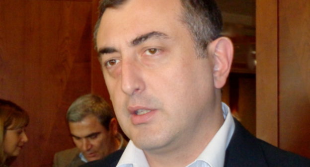 Депутат парламента Грузии от партии «Единое национальное движение» Серго Ратиани. Фото Инны Кукуджановой для "Кавказского узла"