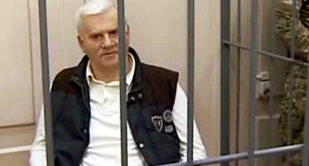 Саид Амиров в суде. Москва, 2 июня 2013 г. Кадр из видеорепортажа телеканала "Звезда", http://tvzvezda.ru
