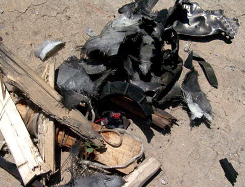 Обезвреженный саперами гранатомет, который обнаружили на световой вышке стадиона в Назрани. Игушетия, 28 июня 2013 г. Фото http://nac.gov.ru/
Обезвреженный саперами гранатомет, который обнаружили на световой вышке стадиона в Назрани. Игушетия, 28 июня 2013 г. Фото http://nac.gov.ru/