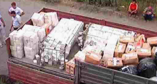 Машина с фальшивыми лекарствами, задержанная в Ростовской области. Фото http://bloknot-rostov.ru/