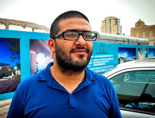 Илькин Рустамзаде. Фото Азиза Каримова для "Кавказского узла" Илькин Рустамзаде. Фото Азиза Каримова для "Кавказского узла"