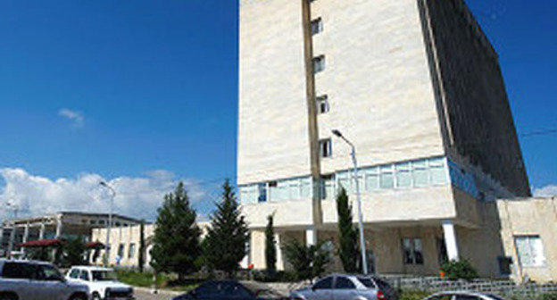 Здание Центризбиркома Грузии. Фото: NEWSGEORGIA, Александр Имедашвили