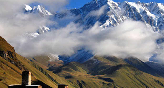 Гора Шхара, Грузия. Фото: ilan molcho from israel, http://commons.wikimedia.org/