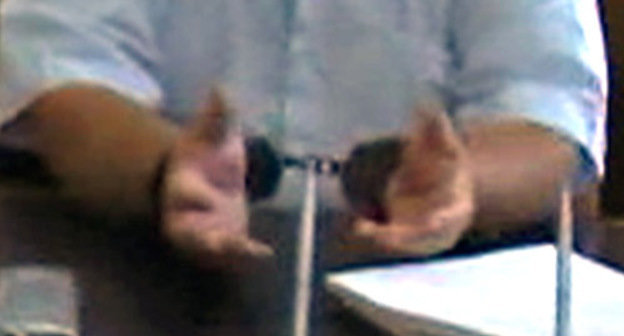 Задержание при получении взятки главы республиканского управления Роспотребнадзора по Кабардино-Балкарии. Фото: пресс-служба УФСБ РФ по КБР