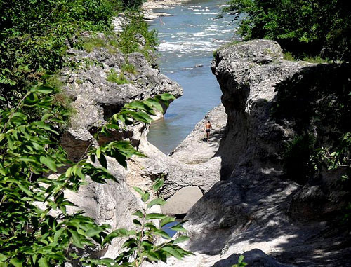 Хаджохская теснина, Адыгея. Фото: Знанибус, http://ru.wikipedia.org/
