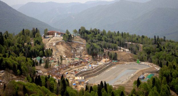 Красная Поляна, Краснодарский край.
Фото: пресс-служба оргкомитета Сочи-2014