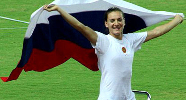 Елена Исинбаева. Фото: Eckhard Pecher (Arcimboldo), http://commons.wikimedia.org/