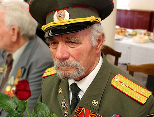 Ветеран ВОВ Григорий Могилко. Апрель 2013 г. Фото Алима Калибатова, KBRtoday.com