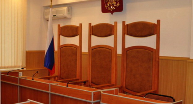 Зал судебных заседаний Северо-Кавказского окружного военного суда в Ростове-на-Дону. Фото: http://ovs.skav.sudrf.ru