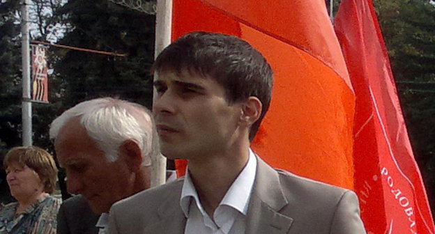 Митинг в поддержку народа Сирии, Черкесск, 14 сентября 2013 г. Фото Аси Капаевой для "Кавказского узла" 