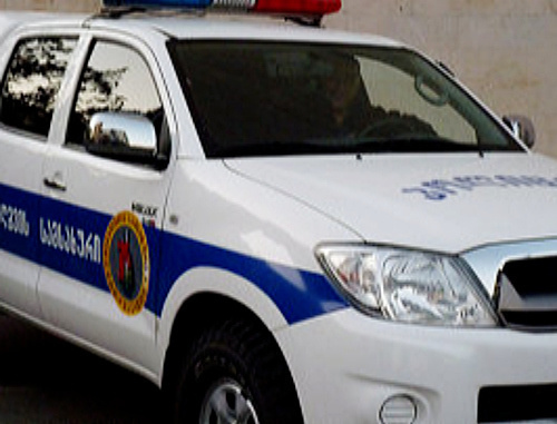 Грузия, автомобиль службы по разминированию. Фото: Александр Имедашвили, http://newsgeorgia.ru