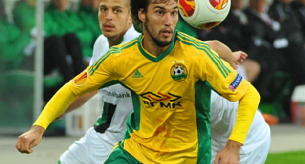 Игра "Кубани" с "Санкт-Галленом" в Швейцарии. 19 сентября 2013 г. Фото: http://fckuban.ru