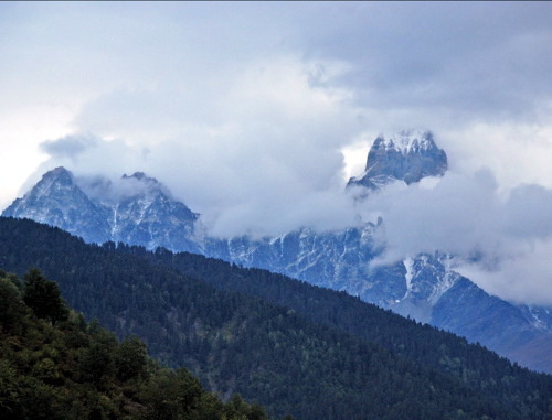 Гора Ушба, Сванетия, Грузия. Фото: Ilan molcho, http://commons.wikimedia.org