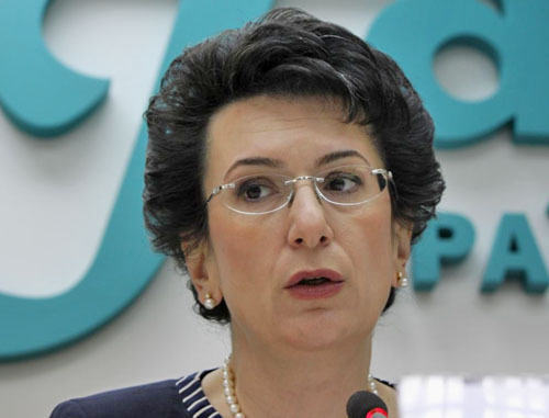 Нино Бурджанадзе. Фото: Andriy Bashtovyy (RFE/RL)