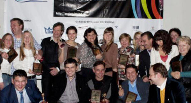 Участники, проекты которых вошли в шорт-лист конкурса ""Russian Event Awards-2012". Воронеж, ноябрь 2012 г. Фото с официальной страницы Национальной премии в области событийного туризма «Russian Event Awards», https://www.facebook.com/russianeventawards