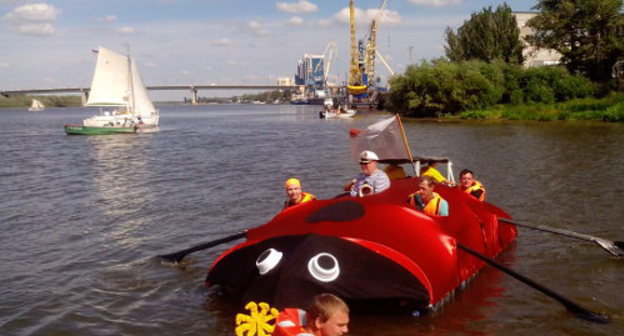 Астрахань, 14 сентября 2013 г., фестиваль "Каналия". Фото Елены Гребенюк для "Кавказского узла"