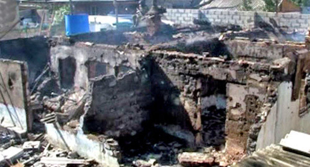 На месте контртеррористической операции в Дербенте. 27 сентября 2013 г. Фото http://nac.gov.ru/