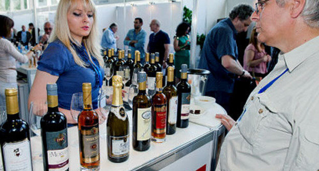 Выставка грузинского вина WinExpo Georgia 2013. Грузия, июнь 2013 г. Фото: Александр Имедашвили, newsgeorgia.ru 