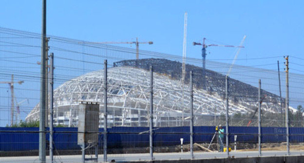 Олимпийский стадион "Фишт". Сочи. Фото Светланы Кравченко для "Кавказского узла"