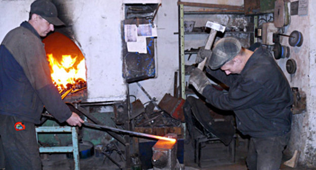 Заключенные в исправительной колонии №9. Новгородская область, поселок Парфино. Фото: http://www.53.fsin.su