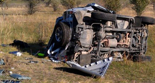 ДТП участке Ставрополь — Сенгилеевское. 12 октября 2013 г. на Фото: УГИБДД ГУМВД по Ставропольскому краю