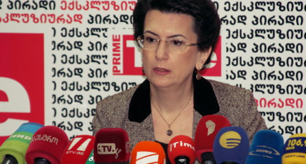 Нино Бурджанадзе. Фото: http://www.democrats.ge