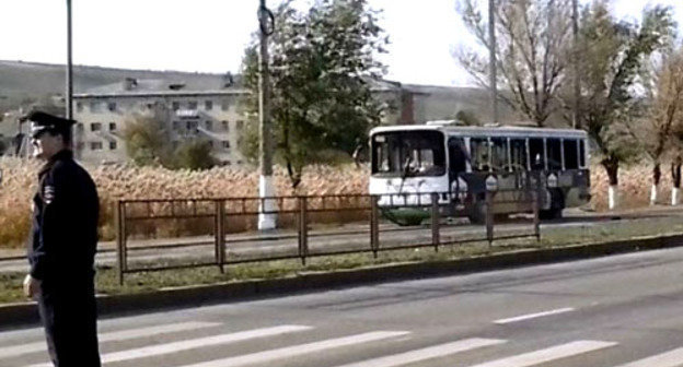 На месте теракта. Волгоград, 21 октября 2013 г. Фото: Oksana Zagrebneva (RFE/RL)