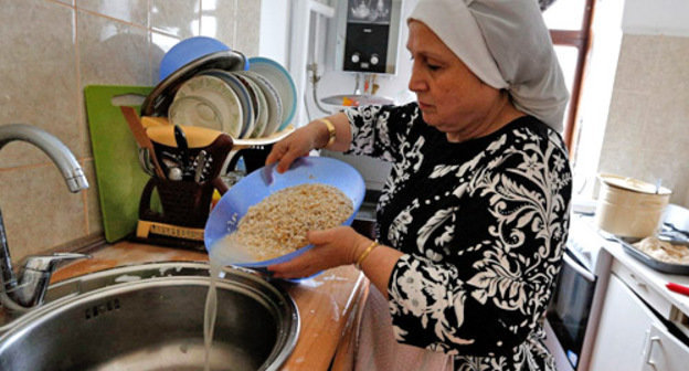 Сирийская черкешенка, обосновавшаяся в Адыгее. Фото: Владимир Аносов, ЮГА.ру