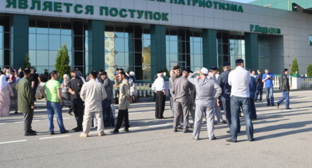 В аэропорту Грозного. 2013 г. Фото: http://www.islamtuday.com