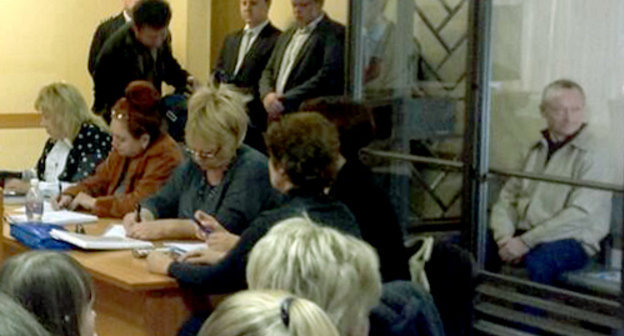 Заседание по делу профессора Михаила Саввы в Первомайском районном суде Краснодара 5 ноября 2013 г. Фото Игоря Харченко