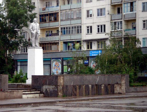 Поселок Иловля, волгоградская область. Фото: http://leninstatues.ru