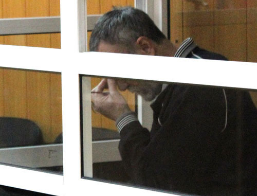 Александр Наниев в зале суда. Владикавказ, 9 декабря 2013 г. Фото Эммы Марзоевой для "Кавказского узла"
