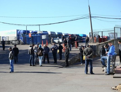 Овощебаза "Покровская" в Бирюлево. Москва, октябрь 2013 г. Фото Андрея Свитайло, http://www.metronews.ru 