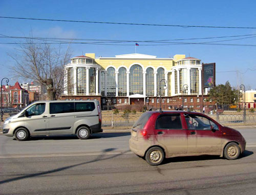 Астраханский областной суд. Астрахань, 13 февраля 2014 г. Фото Вячеслава Ященко для "Кавказского узла"