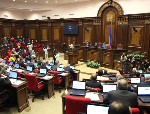 Заседание Национального собрания Республики Армения. Фото http://www.parliament.am/ Заседание Национального собрания Республики Армения. Фото http://www.parliament.am/