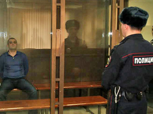 Мосгорсуд приговорил Гилани Саипова к 13 годам лишения свободы. Москва, 20 марта 2014 г. Фото Аиды Магомедовой для "Кавказского узла"
