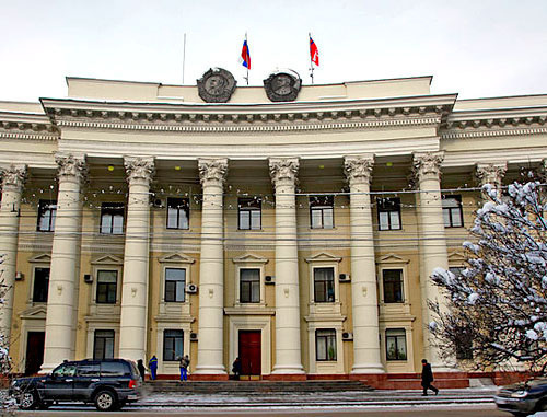 Здание администрации Волгоградской области. Фото: администрация Волгоградской области http://ru.wikipedia.org/