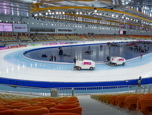 Стадион "Адлер-Арена" в Сочи. Фото: ГК "Олимпстрой", http://www.sc-os.ru/ru/press/foto/#sport_objects/skating_center