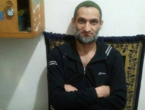 Азамат Ахкубеков в СИЗО Нальчика. 2014 г. Фото предоставлено Азаматом Ахкубековым.