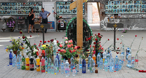Мемориал памяти жертв терракта в Беслане. Фото Эммы Марзоевой для "Кавказского узла"