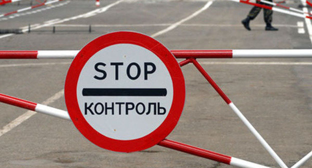 Пункт упрощенного пропуска в Ростовской области на границе с Украиной. Фото Филиппа Иващенко для "Кавказского узла"
