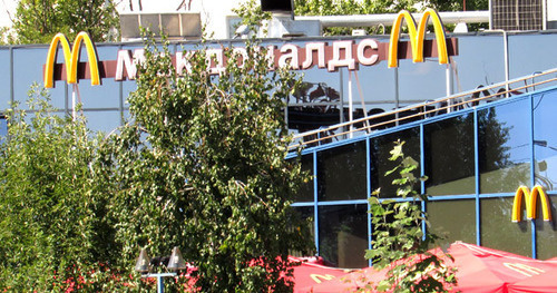 Ресторан McDonald's в Волгограде. Сентябрь 2014 г. Фото Вячеслава Ященко для "Кавказского узла"
