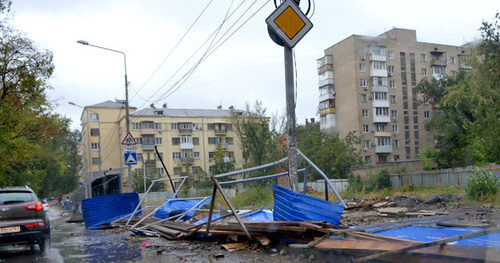 Последствия урагана в Ростовской области. 25 сентября 2014 г. Фото Олега Пчелова для "Кавказского узла" Последствия урагана в Ростовской области. 25 сентября 2014 г. Фото Олега Пчелова для "Кавказского узла"