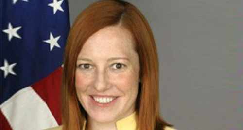 Джен Псаки. https://upload.wikimedia.org/wikipedia/commons/b/b2/Official_photo_of_Jen_Psaki.jpg Джен Псаки. https://upload.wikimedia.org/wikipedia/commons/b/b2/Official_photo_of_Jen_Psaki.jpg