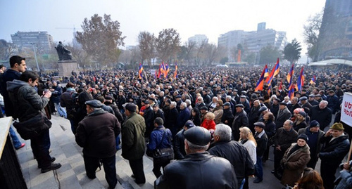 Митинг в защиту прав человека в Ереване. Фото Армине Мартиросян для "Кавказского узла" Митинг в защиту прав человека в Ереване. Фото Армине Мартиросян для "Кавказского узла"