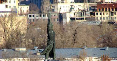 Памятник чекистам 10-й дивизии НКВД. Волгоград. Фото Вячеслава Ященко для "Кавказского узла" Памятник чекистам 10-й дивизии НКВД. Волгоград. Фото Вячеслава Ященко для "Кавказского узла"