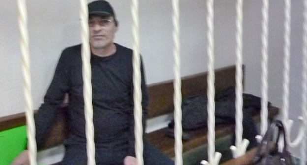 Эдуард Безрукавый в зале суда. Сочи, 12 февраля 2015 г. Фото Светланы Кравченко для "Кавказского узла"