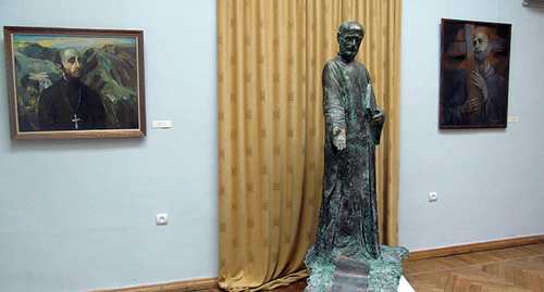 Залы выставки современного искусства в Ереване. Фото Армине Мартиросян для "Кавказского узла" Залы выставки современного искусства в Ереване. Фото Армине Мартиросян для "Кавказского узла"